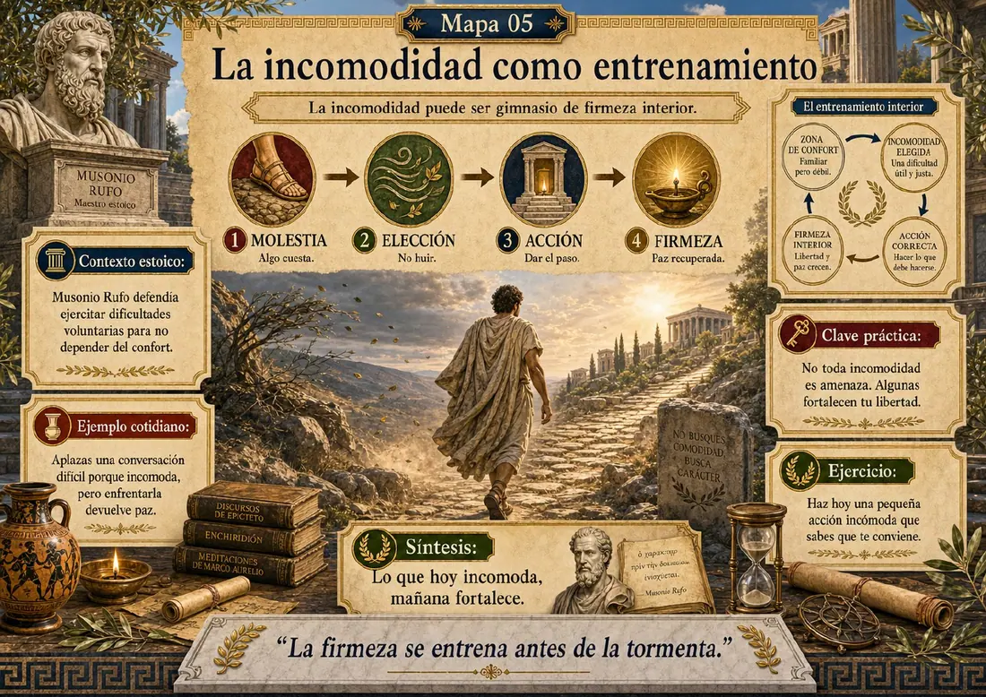 Página real de enseñanza: La incomodidad como entrenamiento