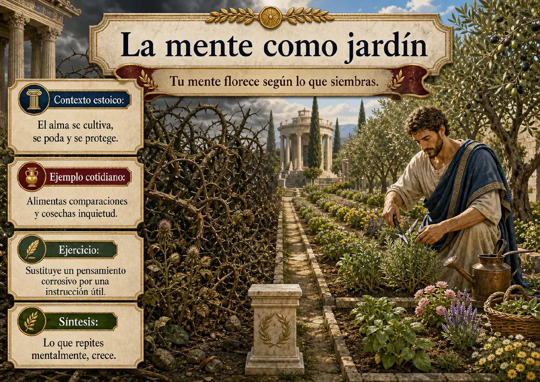 Página real de enseñanza: La mente como jardín